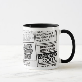 Verärgertes Häschen - töten Sie für Kaffee 2 Tasse