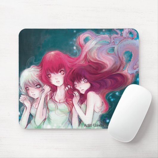 Verärgertes Universum Mousepad (Mit Mouse)