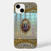 Veraspece Sweet Baroque Monogram Case-Mate iPhone Hülle (Rückseite)