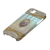 Veraspeece-Barock-Monogramm Case-Mate iPhone Hülle (unten)