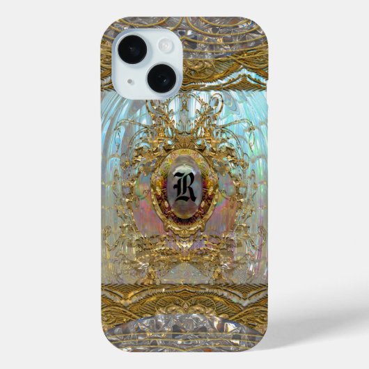 Veraspeece Merci Baroque Monogram Case-Mate iPhone Hülle (Rückseite)