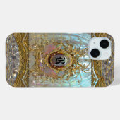 Veraspeece Merci Baroque Monogram Case-Mate iPhone Hülle (Rückseite (Horizontal))