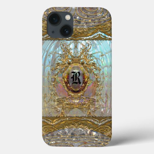 Veraspeece Merci Baroque Monogram Case-Mate iPhone Hülle (Rückseite)