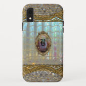 Veraspeece Sweet Baroque XR Monogram Case-Mate iPhone Hülle (Rückseite)