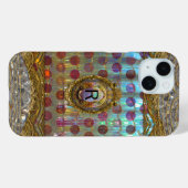 Veraspolka Baroque Monogram Case-Mate iPhone Hülle (Rückseite (Horizontal))