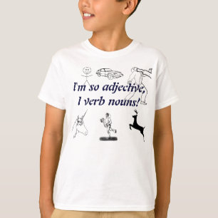 Verb dieses Nomen! T-Shirt