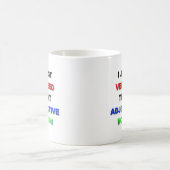 Verb the Noun Funny Mug Kaffeetasse (Mittel)