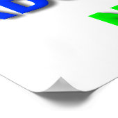 Verb the Noun Funny Poster (Ecke)