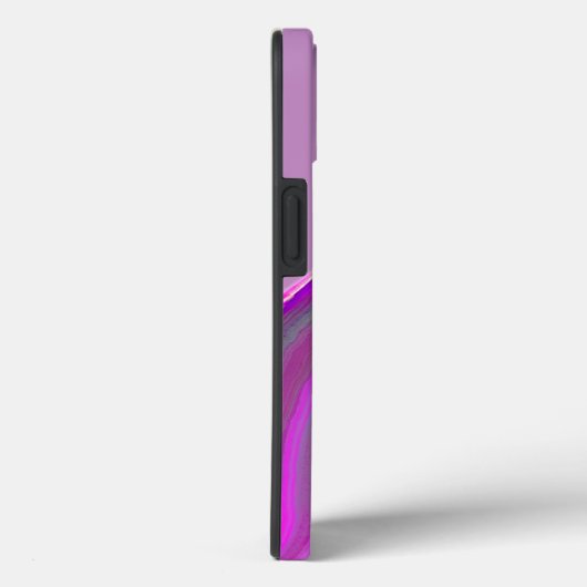 Verband Agate, Magenta Tint, poliert Case-Mate iPhone Hülle (Rückseite / Rechts)