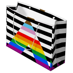 Verband Fortschritts-Stolzflagge Große Geschenktüte