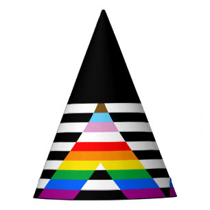 Verband Fortschritts-Stolzflagge Partyhütchen
