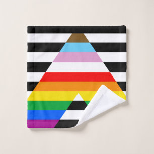 Verband Fortschritts-Stolzflagge Waschlappen