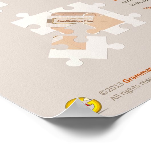 Verbände und ihre Präpositionen Poster (Ecke)