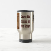 Verbannen Sie Drama-Lamas - rostfreier Reisebecher (Mittel)