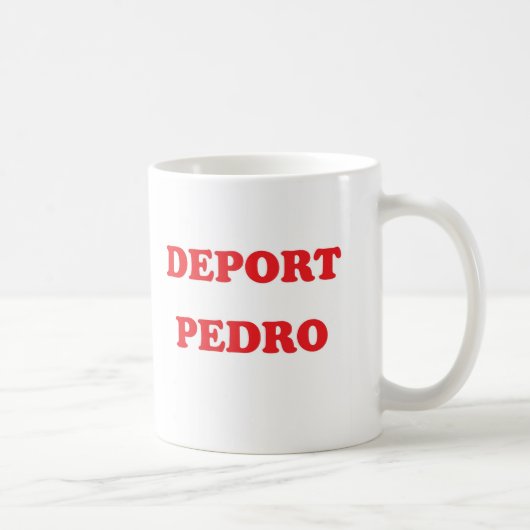 Verbannen Sie Pedro Kaffeetasse (Rechts)