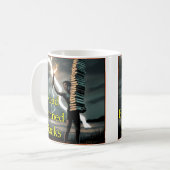 Verbannte Bücher lesen - Tasse (Vorderseite Links)