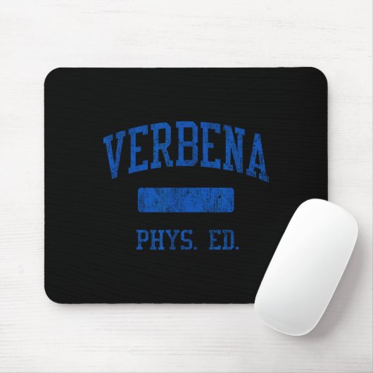 Verbena High School Hs Verbena Al Phys Ed Mousepad (Mit Mouse)