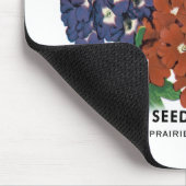 Verbena Seed Packet Label Mousepad (Ecke)