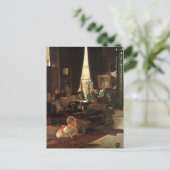 Verbergen und Suchen nach billiger Kunst Postkarte (Stehend Vorderseite)