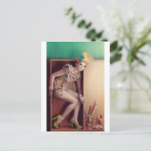 verbergen und suchen postkarte (Stehend Vorderseite)