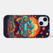 Verbessere deinen Stil Game Controller iPhone 15 Hülle (Rückseite (Horizontal))