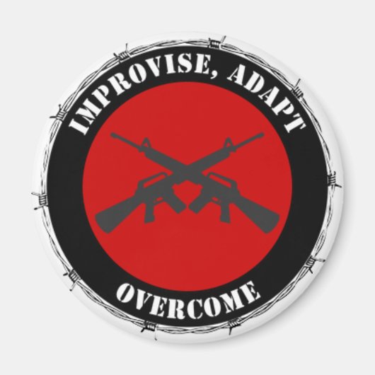 Verbessern, anpassen, überwinden magnet (Vorne)