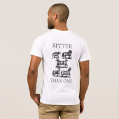 Verbessern Sie als ein T-Shirt (Schwarz voll)