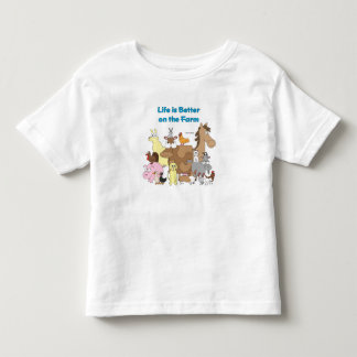 Verbessern Sie auf dem Bauernhof - Kleinkind-Shirt Kleinkind T-shirt