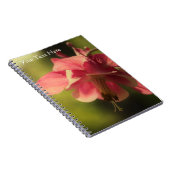 Verbessern Sie das Nature-Notebook mit rosa Kolumb Notizblock (Rechte Seite)