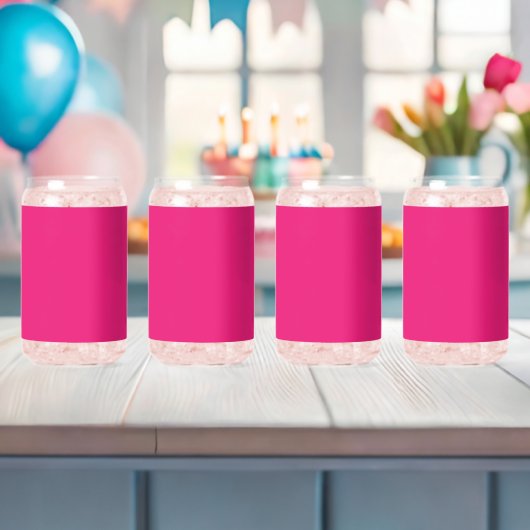 Verbessern Sie Ihr Design mit rosa Hintergrund Dosenglas (Insitu (Baby Party))
