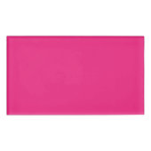 Verbessern Sie Ihr Design mit rosa Hintergrund Namenschild (Vorderseite)