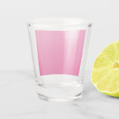 Verbessern Sie Ihr Design mit rosa Hintergrund Schnapsglas (Rückseite)
