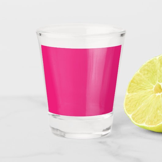 Verbessern Sie Ihr Design mit rosa Hintergrund Schnapsglas (Vorderseite)