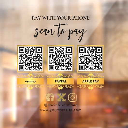 Verbessern Sie Ihr Schaufenster mit unserem maßges Fensteraufkleber (Blatt 2)