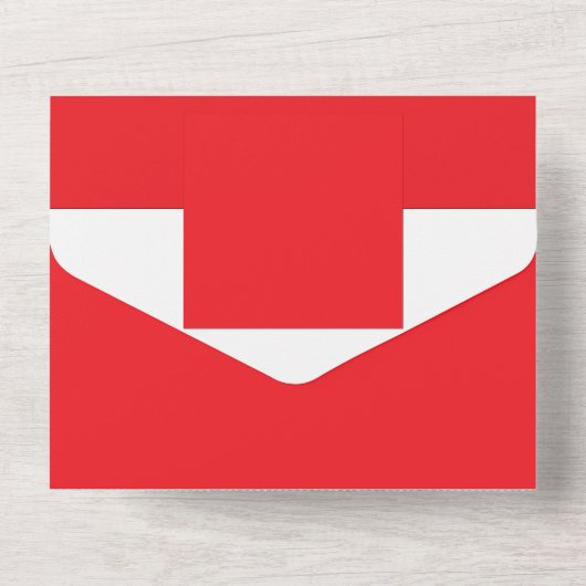 Verbessern Sie Ihr Website-Banner mit rotem Hinter All In One Einladung (Rückseite)