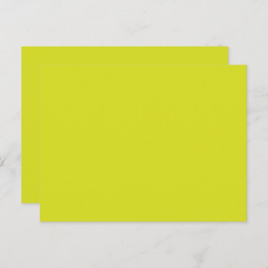 Verbessern Sie Ihr Website-Design mit einem gelben Postkarte (Vorne/Hinten)