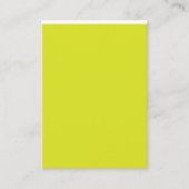 Verbessern Sie Ihr Website-Design mit einem gelben Visitenkarte (Vorderseite)