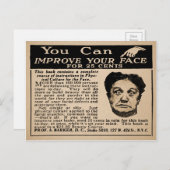 Verbessern Sie Ihre Gesichtserkennung Postkarte (Vorne/Hinten)