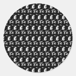 Verbessern Sie Ihre Marke mit klassischen Round-St Runder Aufkleber