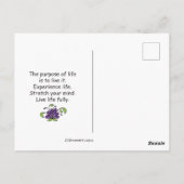 Verbessern Sie Ihren Geist_ Postkarte (Rückseite)