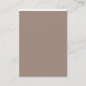 Verbessern Sie Ihren Wohnzimmerstil mit einem Brau Visitenkarte (Vorderseite)