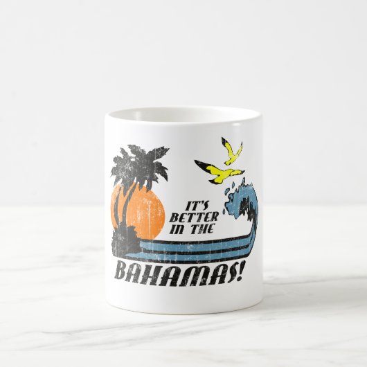 Verbessern Sie in Bahamas verblaßte Kaffeetasse (Mittel)