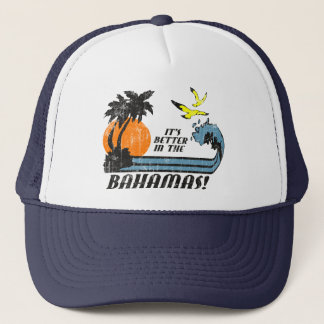 Verbessern Sie in Bahamas verblaßte Truckerkappe
