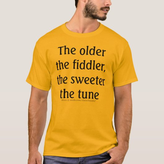 Verbessern Sie mit Alter T-Shirt (Vorderseite)
