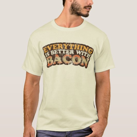 Verbessern Sie mit Speck T-Shirt (Vorderseite)