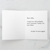 Verbessern Sie sich! Karte (Innenseite)