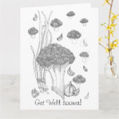 Verbessern Sie sich! Karte (Gelbe Blume)