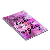 Verbessern Sie, um spät zu sein als anzukommen Notizblock (Rechte Seite)