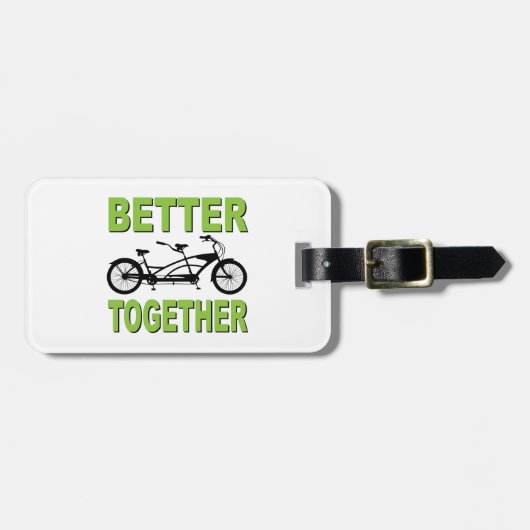 Verbessern Sie zusammen Gepäckanhänger (Vorderseite horizontal)