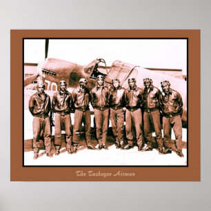 (verbessert) Die Tuskegee Airmen (20 x 16 Zoll) Poster